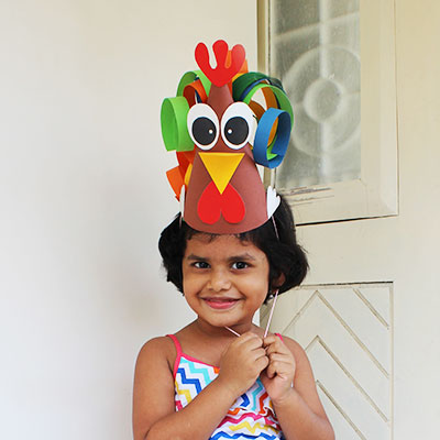 Rooster Hat From Paper Diy Papermelon