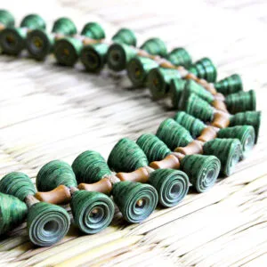 Green Leaf Spring Bracelet