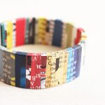 Exotic Newspaper Bracelet