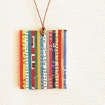 Exotic Newspaper Necklace