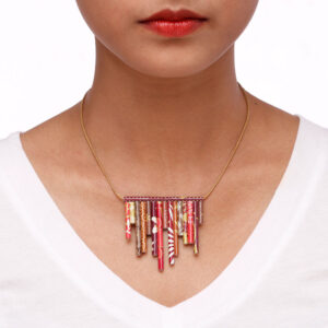 India necklace Asymmetric Modern Jewelry Collection