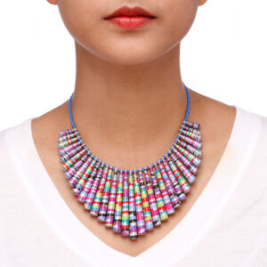 Big Bold Chunky statement neon Necklace