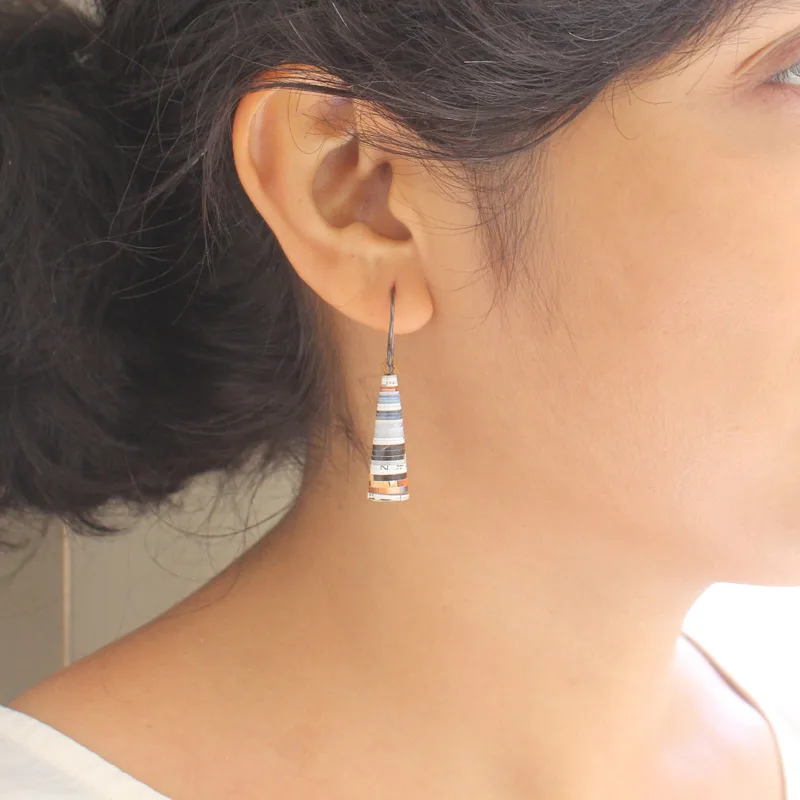 eco-friendly dangle earrings