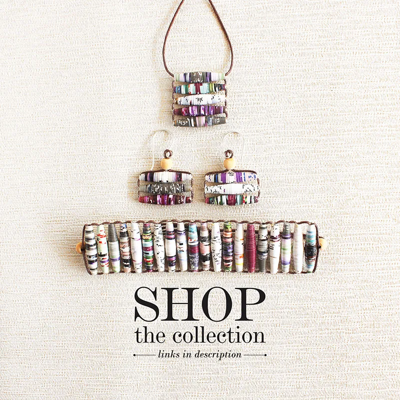 science magazine jewelry upcycled from magazine