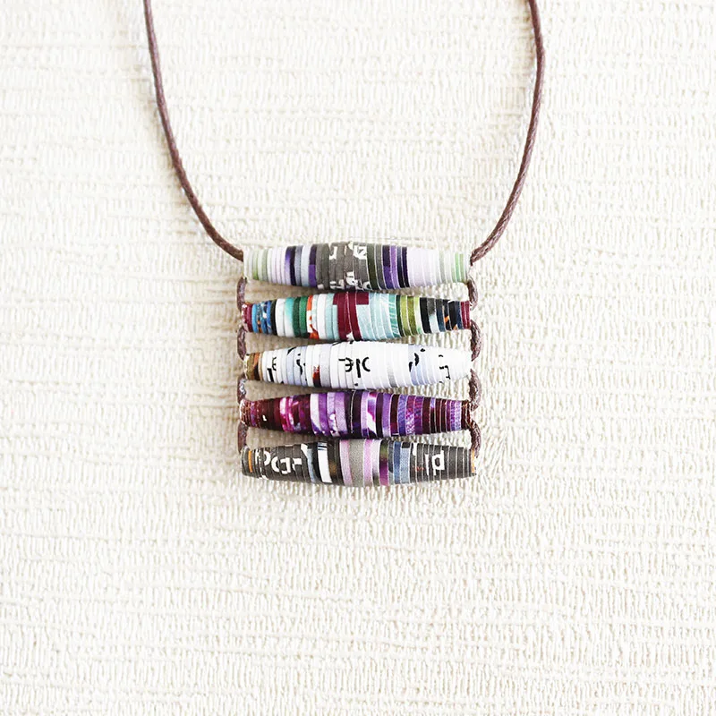 science magazine necklace nerd jewelry
