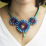 Shimmering Peacock Necklace