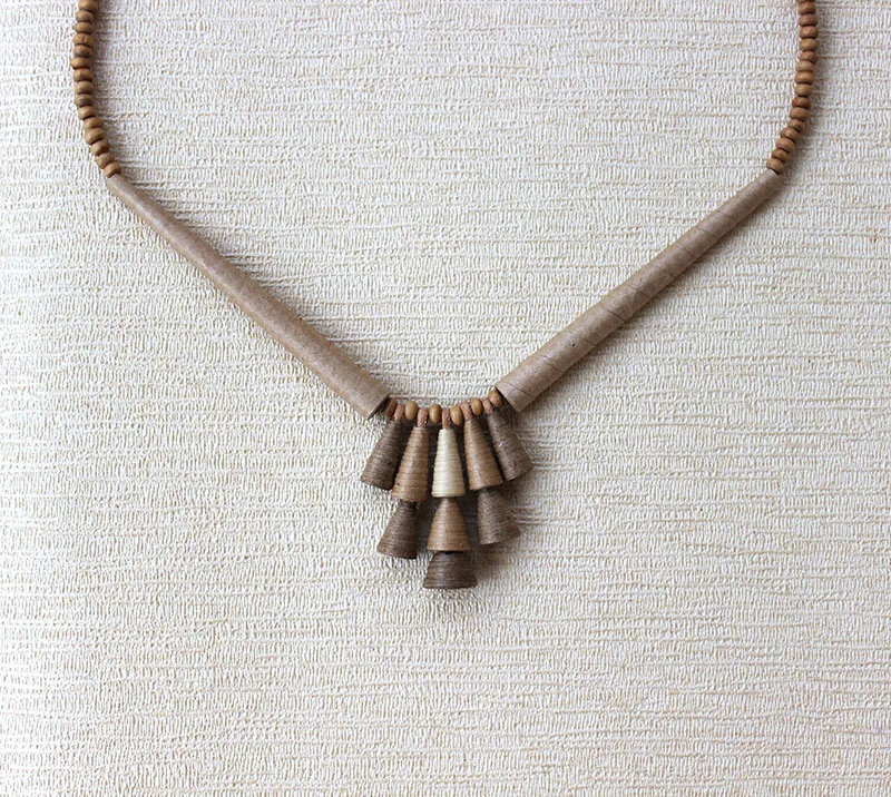 recycled paper jewelry