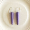 Amethyst Purple Earrings