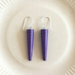 Blueberry Violet Earrings