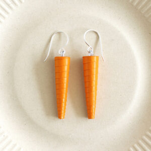 Tangerine Orange Earrings