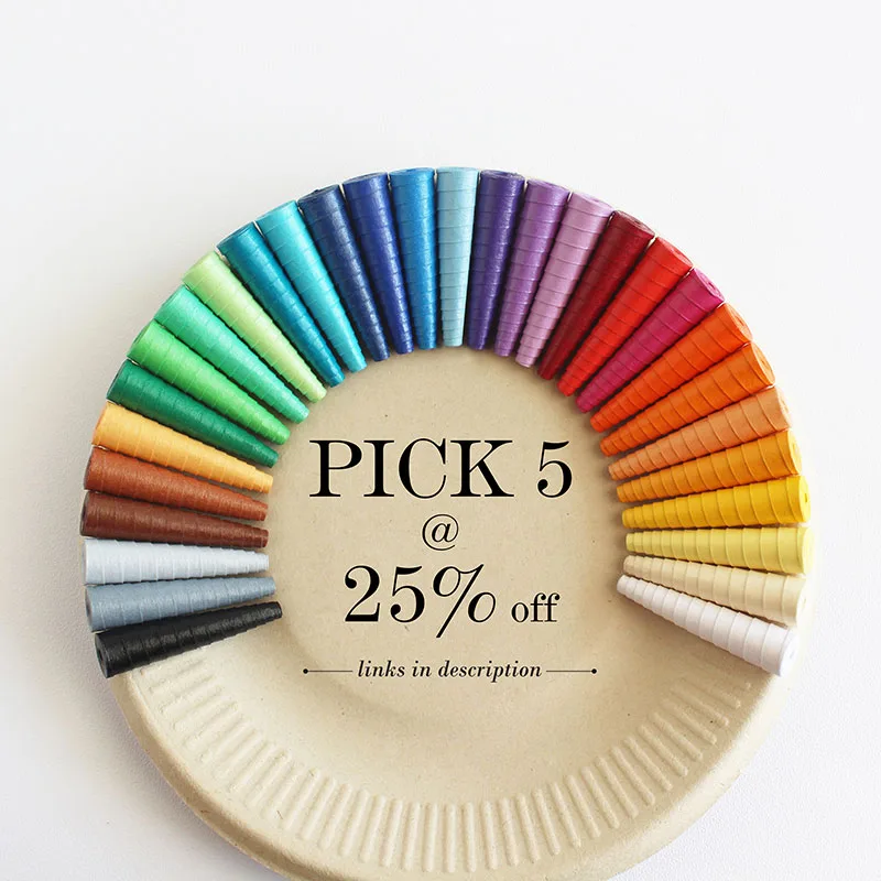 Solid color earrings - Pick 5 at 25% off