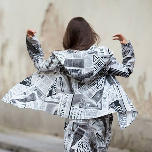 newspaper jacket for journalist