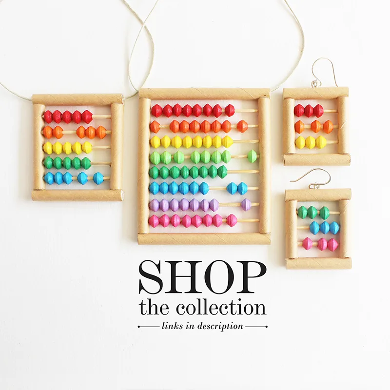 statement abacus jewelry