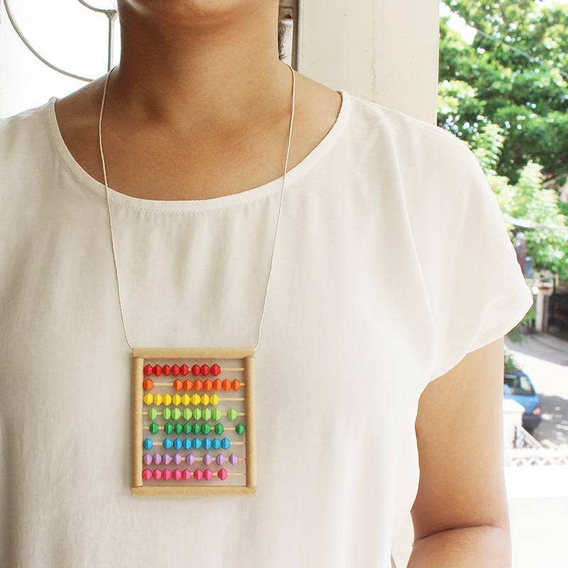 abacus necklace