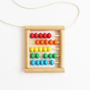 abacus necklace