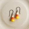 Candy Corn Earrings