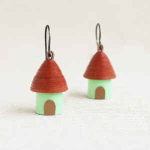 woodland cottage earrings vacation jewelry
