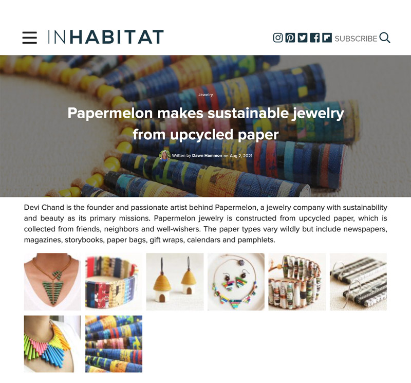 Sustainable Jewelry featured on Inhabitat