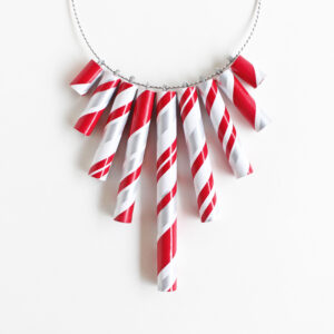 candy cane necklace
