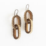 Corrugated Chain Earrings