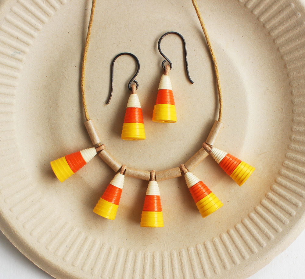 eco-friendly halloween jewelry