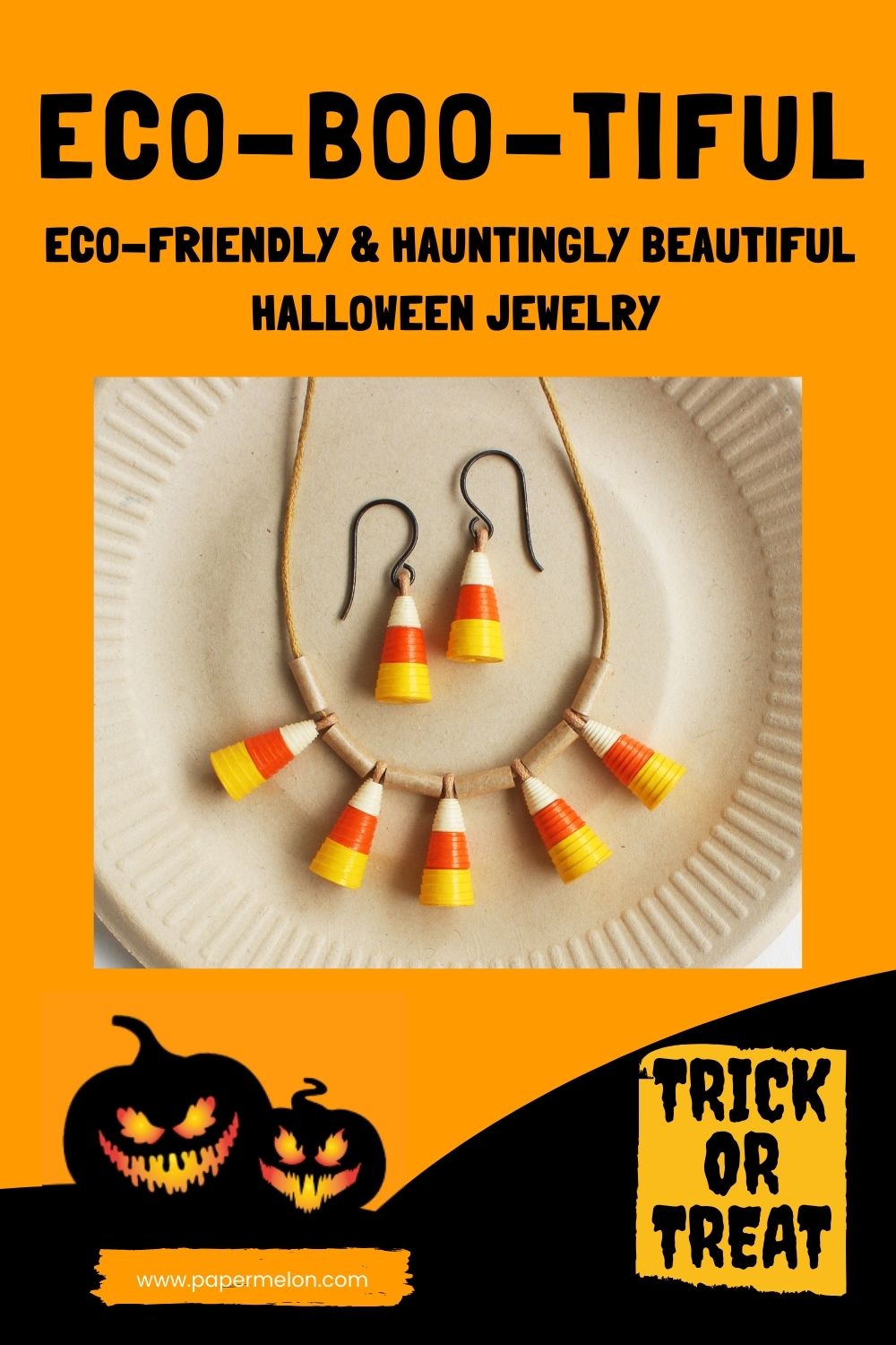 eco-friendly halloween jewelry