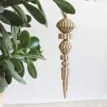 Tranquil Icicle Ornament